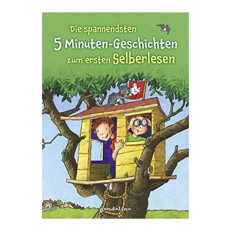 Buchcover mit zwei Kindern in einem Baumhaus