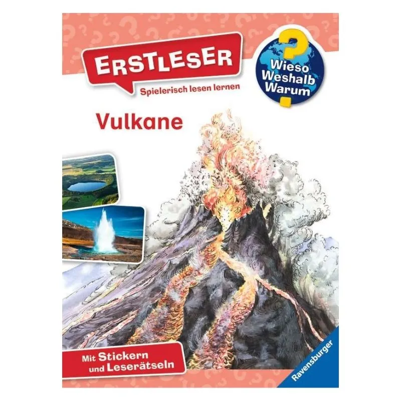 Buchcover Ravensburger Erstlesebuch: Vulkane