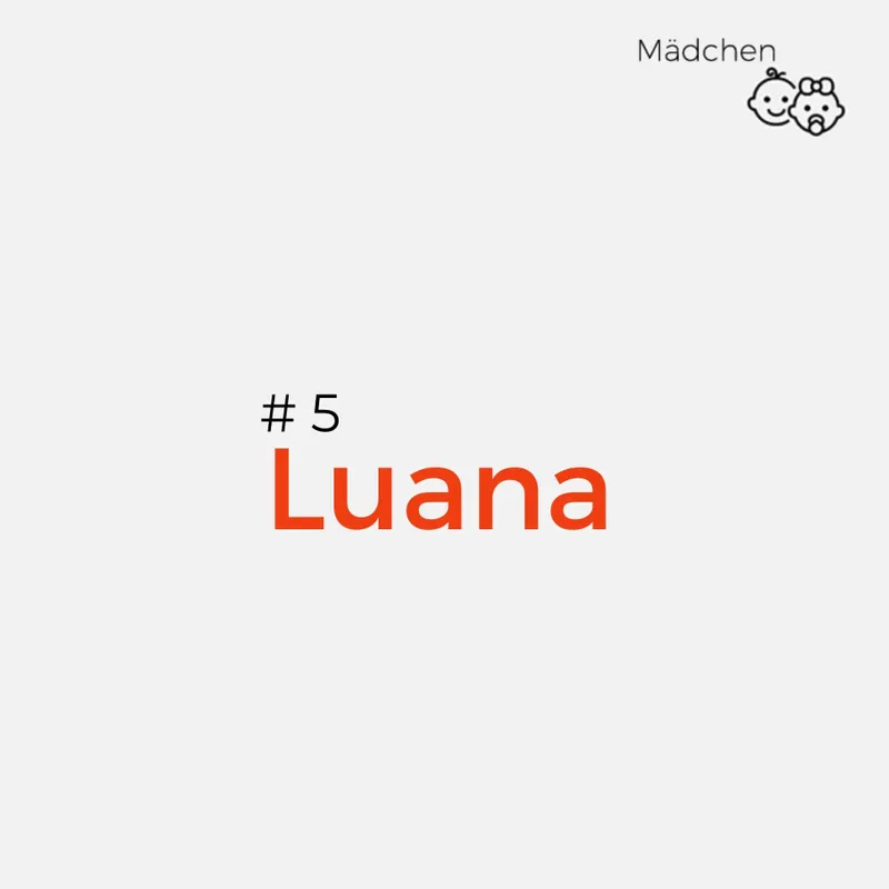 Hawaiianische Mädchennamen: Luana