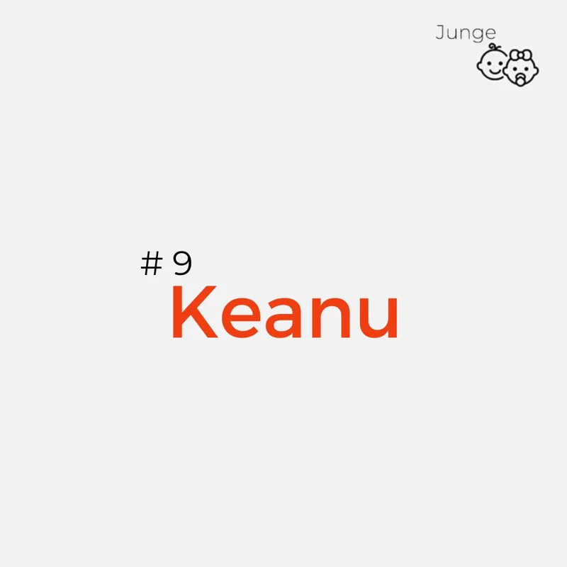 Hawaiianischer Jungenname: Keanu