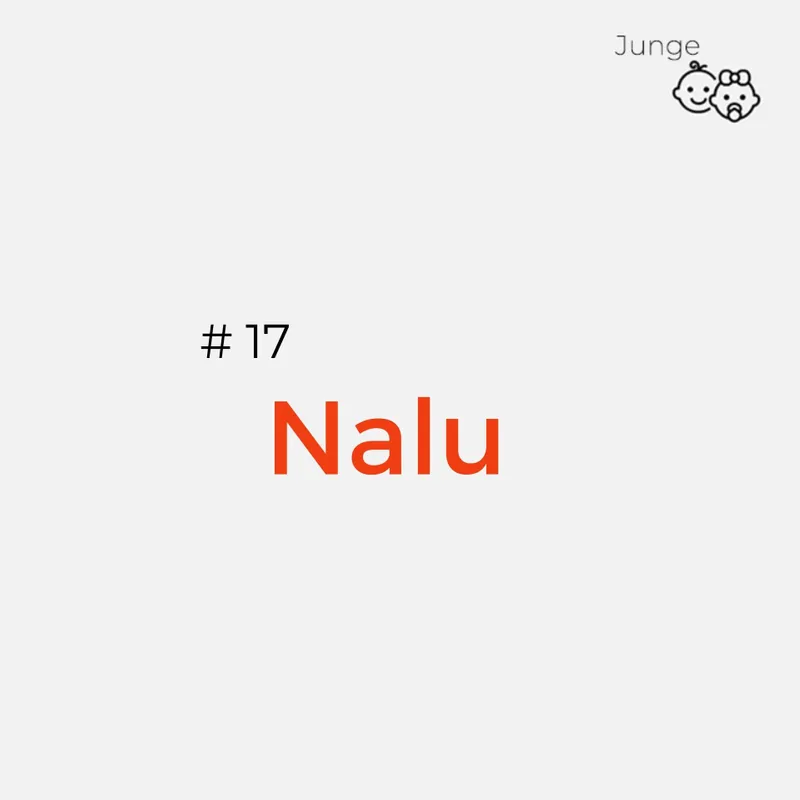 Hawaiianische Jungennamen: Nalu