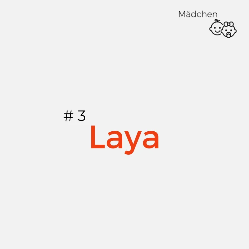 Indische Namen: Laya