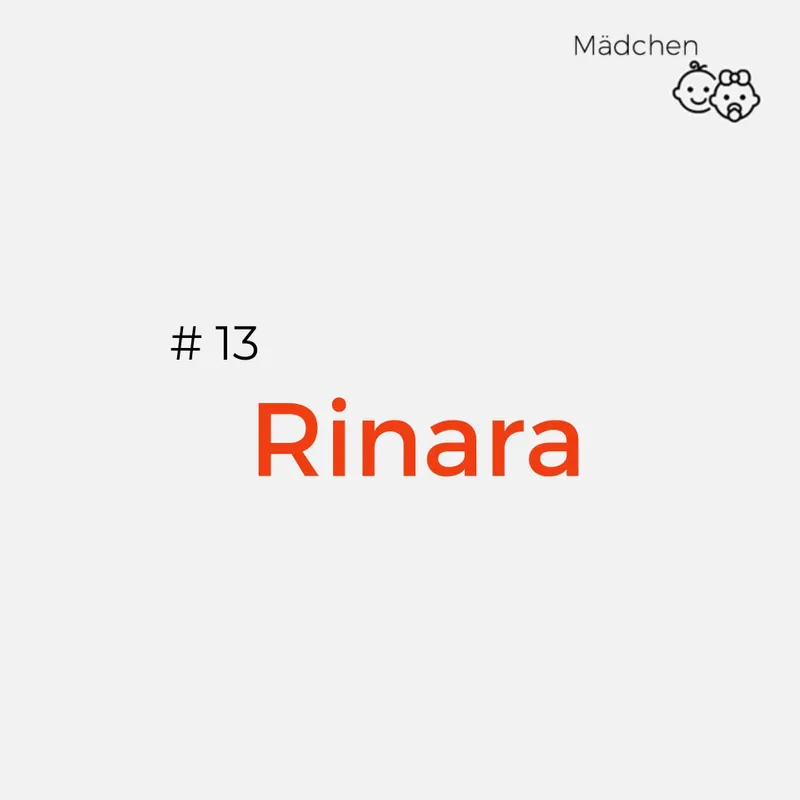 Indische Namen: Rinara