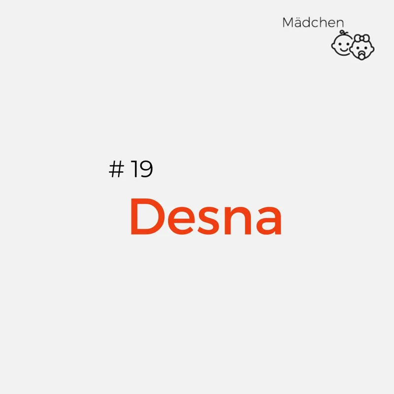 Indische Namen: Desna