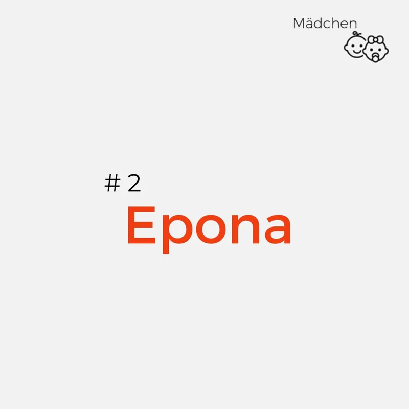 Lateinischer Name: Epona