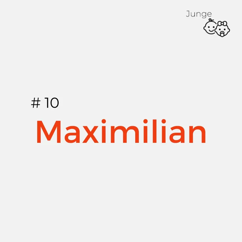 Lateinische Namen: Maximilian