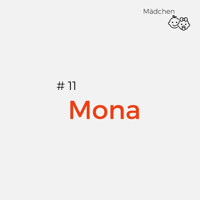 Lateinische Namen: Mona
