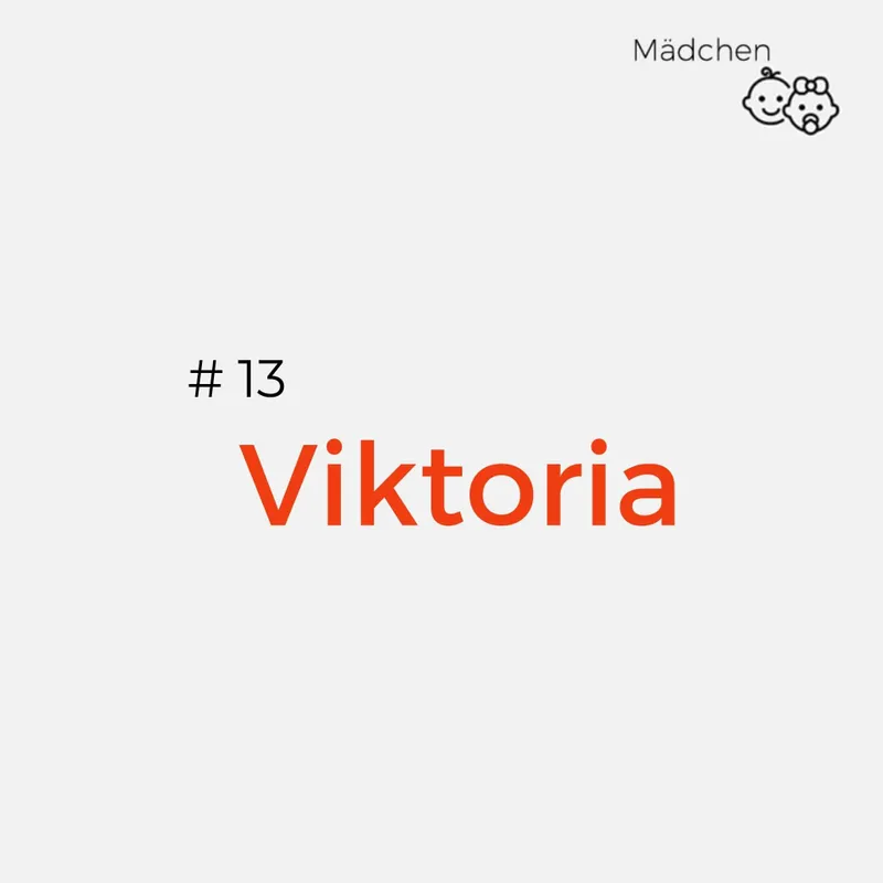 Lateinische Namen: Viktoria