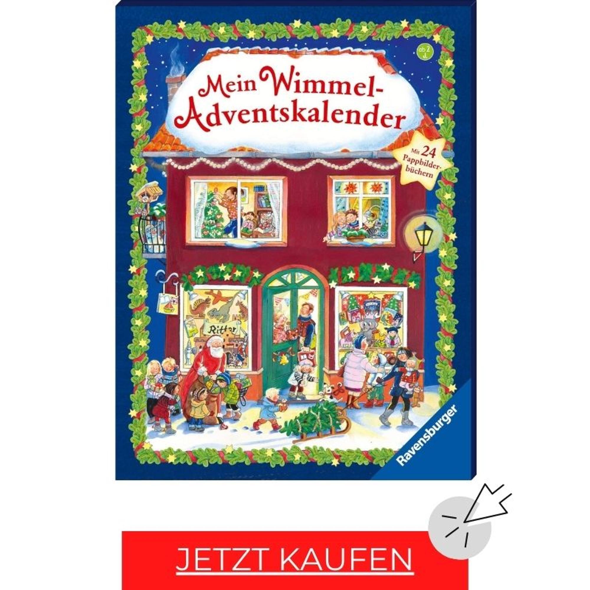 Adventskalender-Buch: Mein Wimmel-Adventskalender
