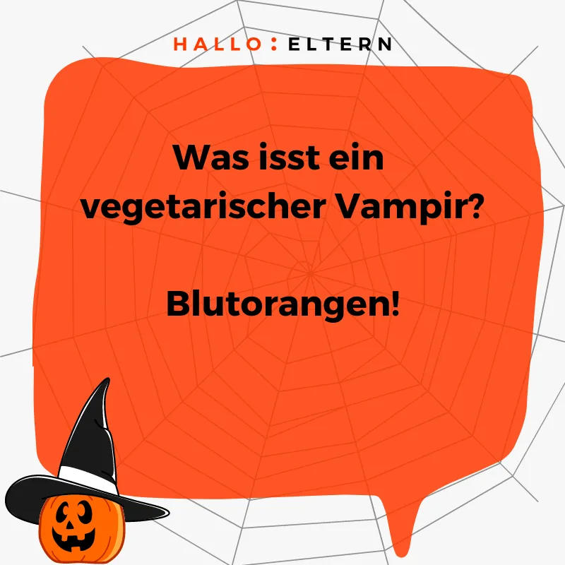 Halloween Witze: Was isst ein vegetarischer Vampir?