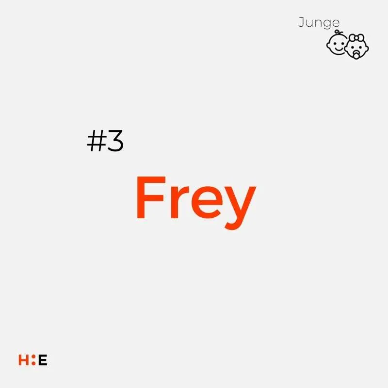 Wikingername: Frey