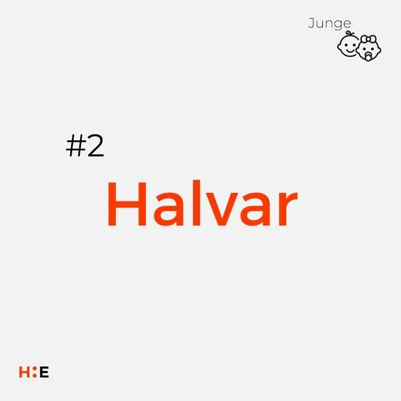 Wikingername: Halvar