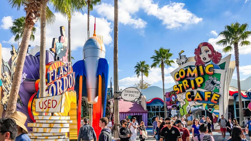 Disney World in Orlando, Florida, USA